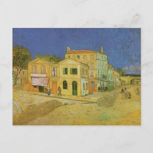 Carte Postale La Maison Jaune (F464) Van Gogh Art (Devant)