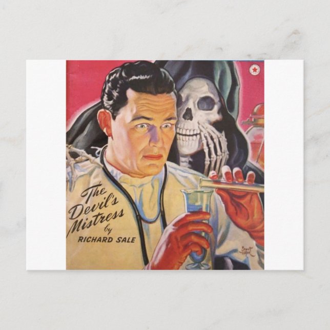 Carte Postale La maîtresse du diable (Devant)