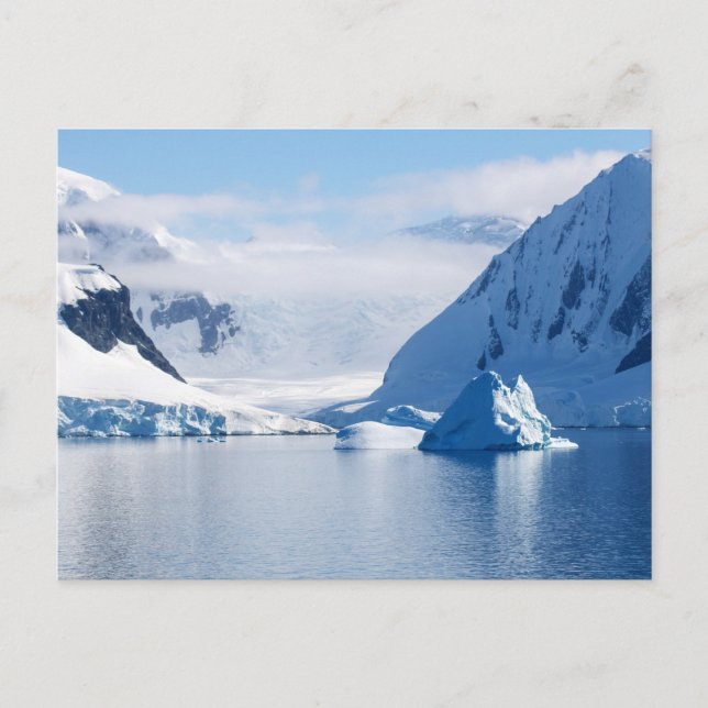 Carte Postale La Manche de Neumayer, Antarctique (Devant)
