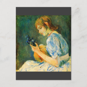 Carte Postale La mandoline de Berthe Morisot