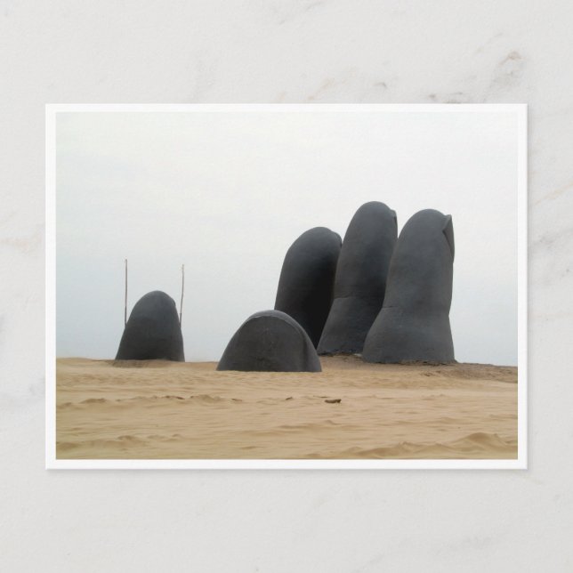 Carte Postale la mano punta (Devant)