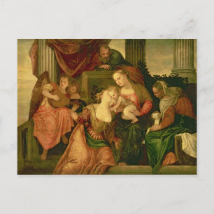 Carte Postale La Marriage de Saint-Catherine