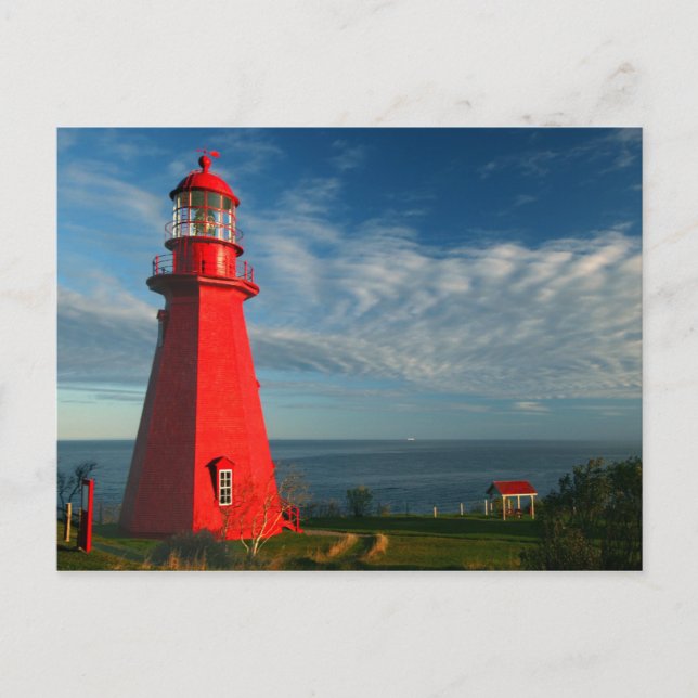 Carte Postale La Martre Lighthouse | Matane On The Gaspe (Devant)