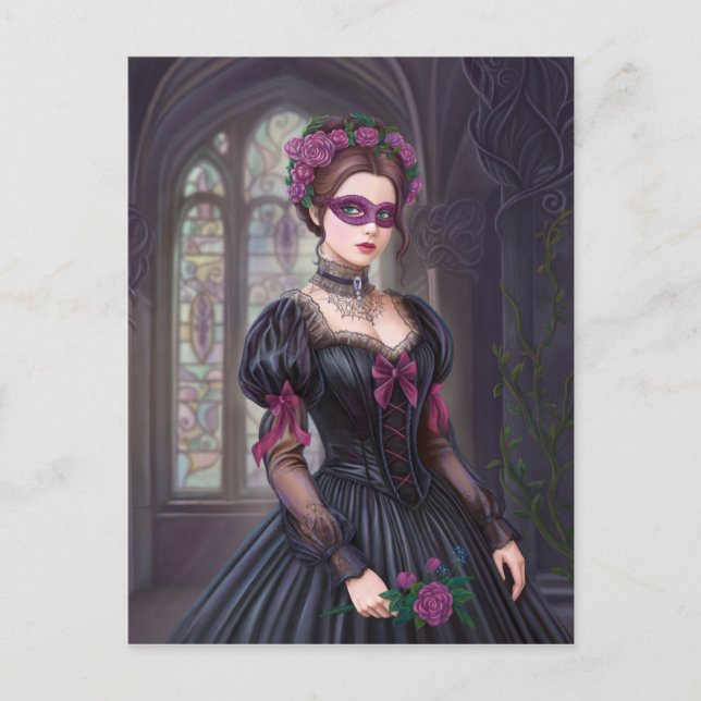 Carte Postale La mascarade victorienne (Devant)