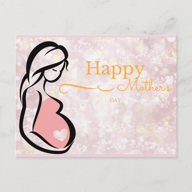 Carte Postale La maternité ne devrait pas être une condition pré (Devant)