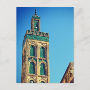 Carte Postale la médina de fes minaret