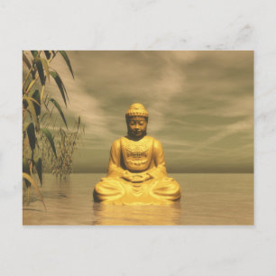 Carte Postale La méditation de Zen bouddha