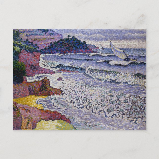 Carte Postale La mer agitée, 1902-1933 (Devant)