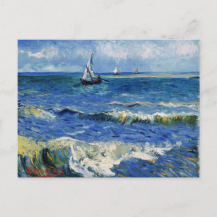 Carte Postale La mer aux Saintes Maries de la Mer, Van Gogh Post