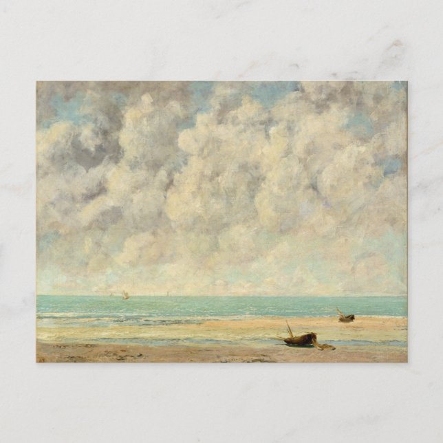 Carte Postale La mer calme de Courbet (Devant)