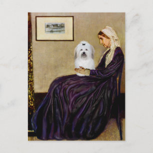 Carte Postale La mère de Whistler - Coton de Tulear 2