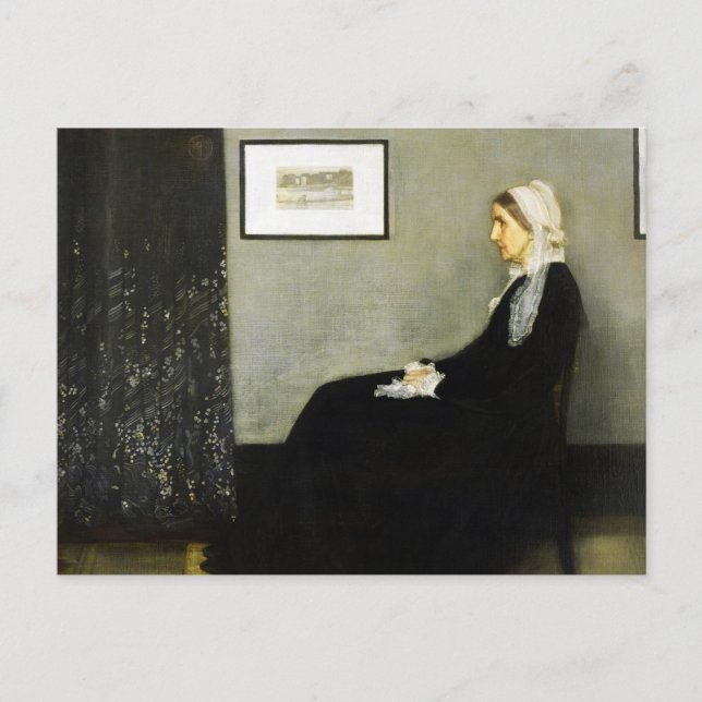 Carte Postale La mère de Whistler par James Abbott McNeill Whist (Devant)