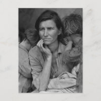 La mère migrante de Dorothea Lange Florence Thomps