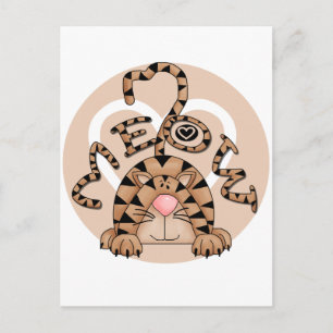 Carte Postale La mienne de chat