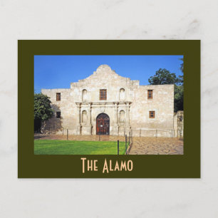 Carte Postale La mission Alamo, San Antonio, Texas, États-Unis