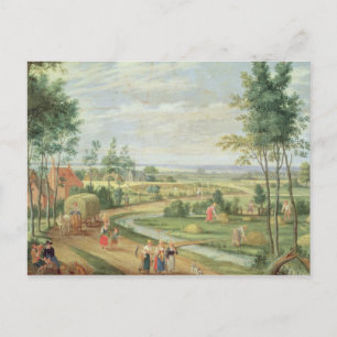 Carte Postale La Moisson, ou l'Été