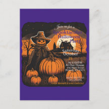La montre de l'épouvantail d'Halloween