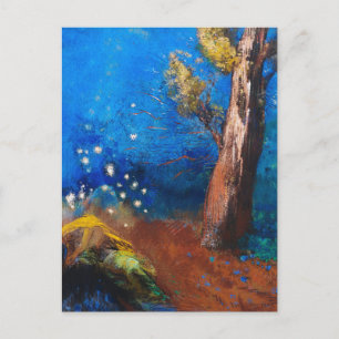 Carte Postale La Mort de Bouddha   Odilon Redon