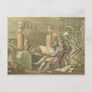Carte Postale La mort et l'artiste