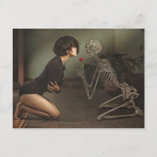 Carte Postale La mort et le grand-père