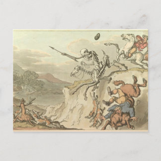 Carte Postale La mort et le sportif