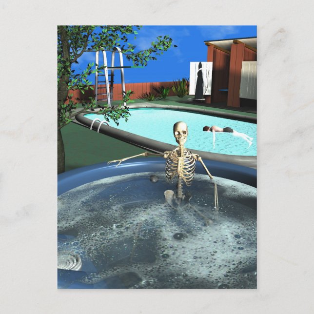 Carte Postale La Mort Prend Un Après-Midi (Devant)