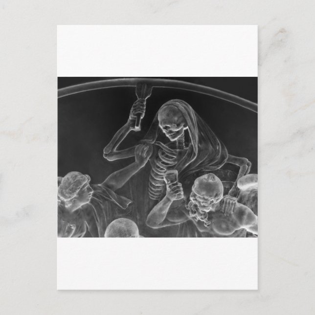 Carte Postale La mort vient un appel' (Devant)