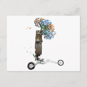 Carte Postale La moto Tree House Chopper