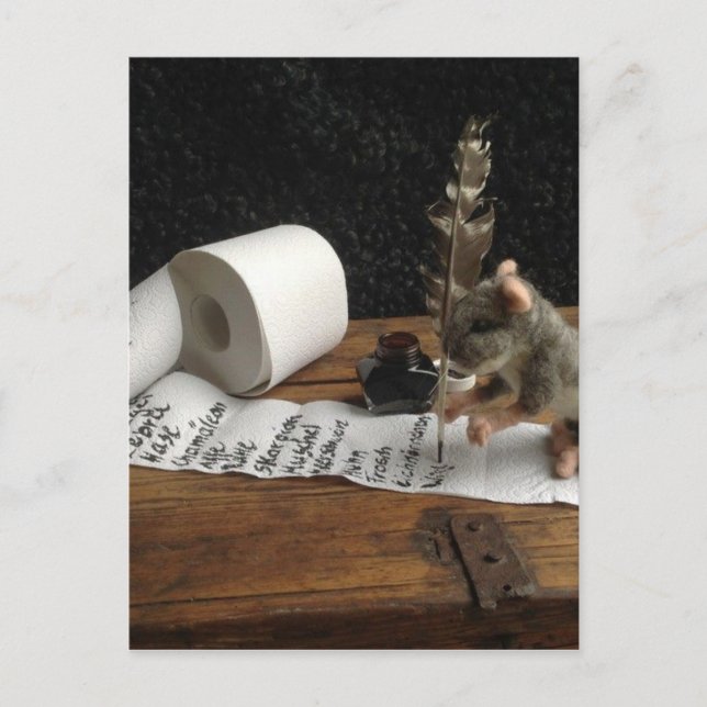 Carte Postale La Mouse et le Retour (Devant)