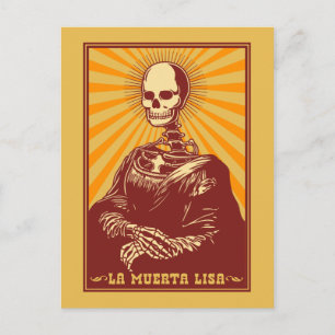Carte Postale La Muerta Lisa