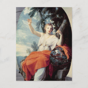 Carte Postale La Muse Urania, 1646-47