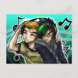 Carte Postale La musique dans ma vie