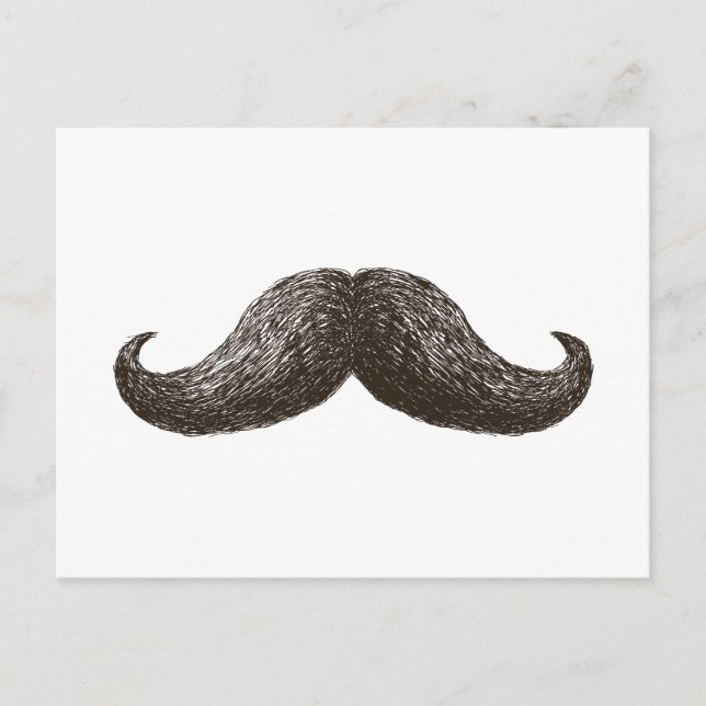 Carte Postale La Mustache (Devant)