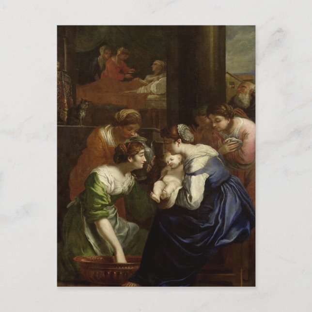 Carte Postale La naissance de la Vierge, c.1620 (Devant)