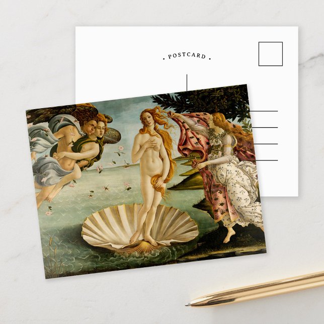 Carte Postale La naissance de Vénus | Botticelli (Créateur téléchargé)