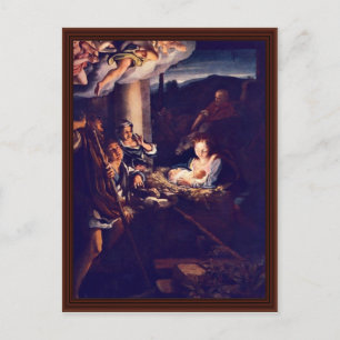 Carte Postale La Nativité De Correggio