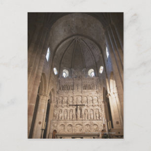Carte Postale La Nef Du Monastère De Père Noël Maria De Poblet