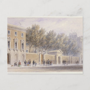 Carte Postale La nouvelle entrée de la salle des Grocers, 1854