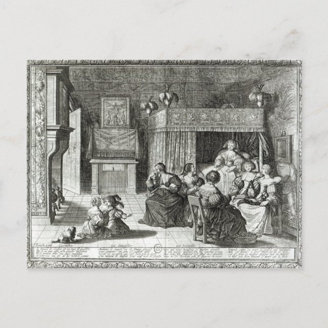 Carte Postale La nouvelle mère (Devant)