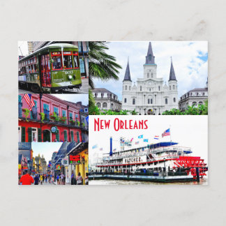 Carte Postale La Nouvelle-Orléans, Louisiane