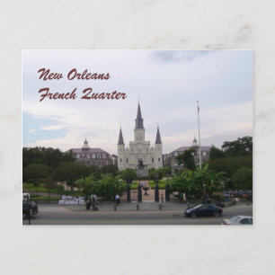 Carte Postale La Nouvelle-Orléans, Louisiane Cathédrale Saint-Lo