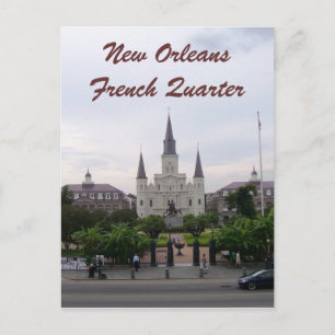 Carte Postale La Nouvelle-Orléans, Louisiane Cathédrale Saint-Lo