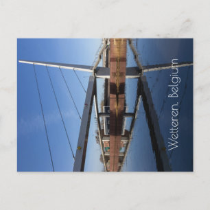 Carte Postale La Nouvelle Passerelle, Wetteren, Belgique