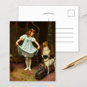 Carte Postale La nouvelle robe   Arthur John Elsley