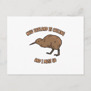Carte Postale La Nouvelle-Zélande appelle