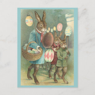 Carte Postale La nuit des lapins