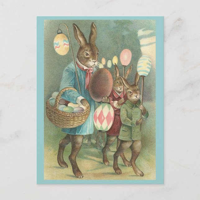 Carte Postale La nuit des lapins (Devant)