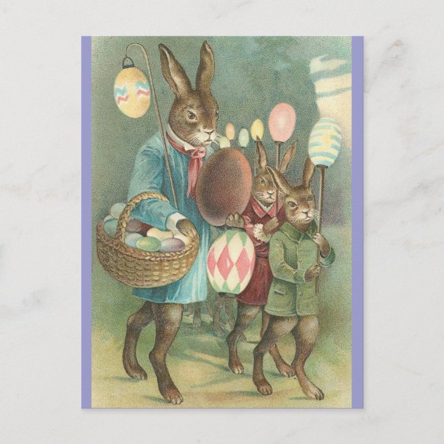Carte Postale La nuit des lapins (Devant)