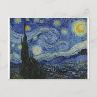 Carte Postale La nuit étoilée, 1889 par Vincent van Gogh