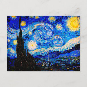 Carte Postale La Nuit étoilée de Vincent Van Gogh